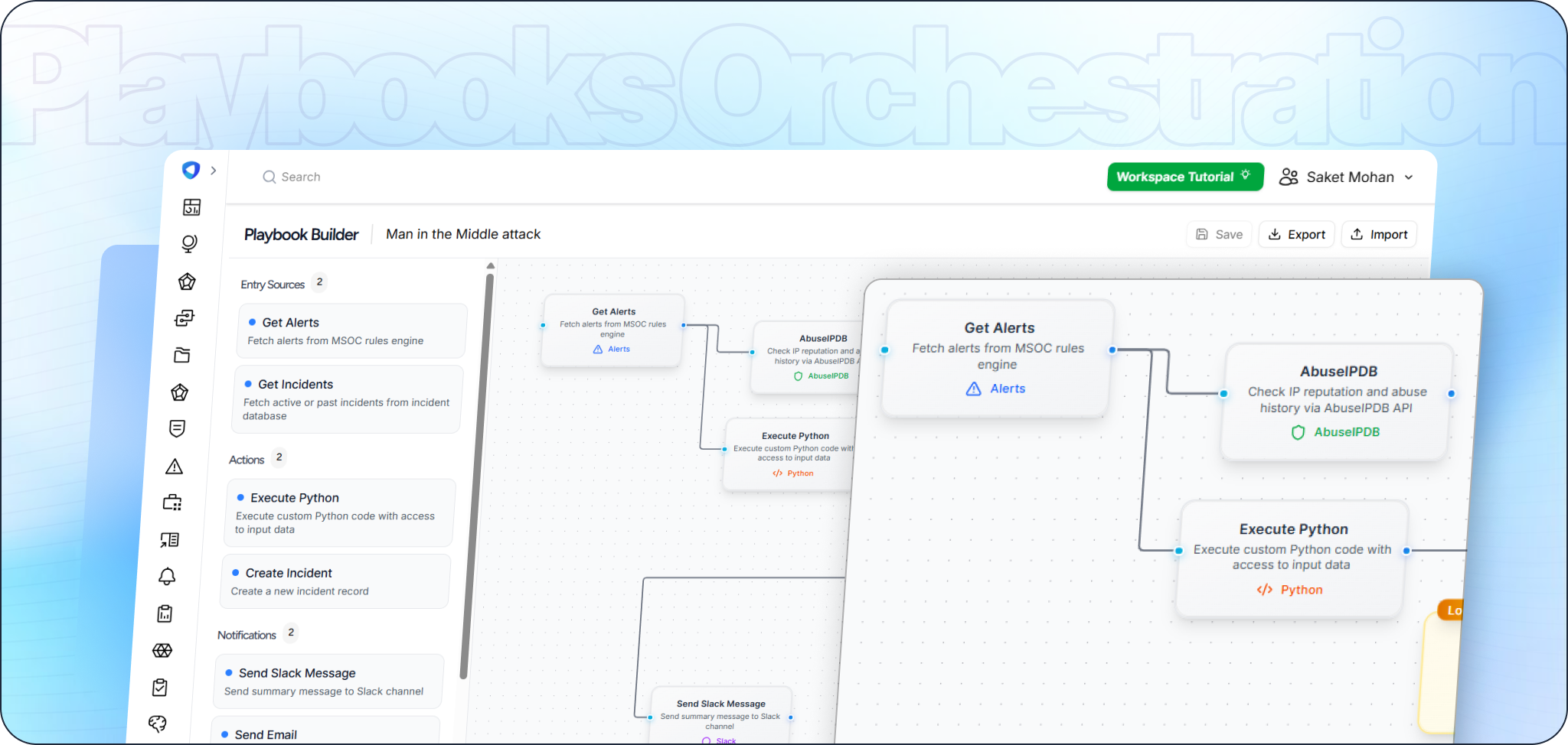 CRISKLE&trade; MSOC Playbooks Orchestration